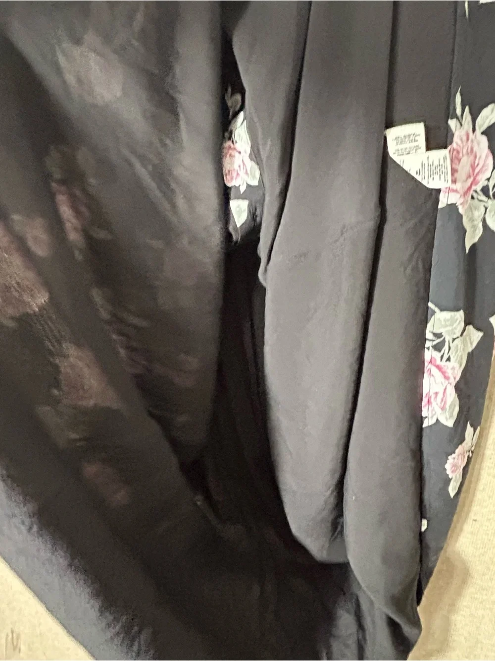 Free People Love My Life Dress Womens Medium Floral Cottage Button Up Flare Midi